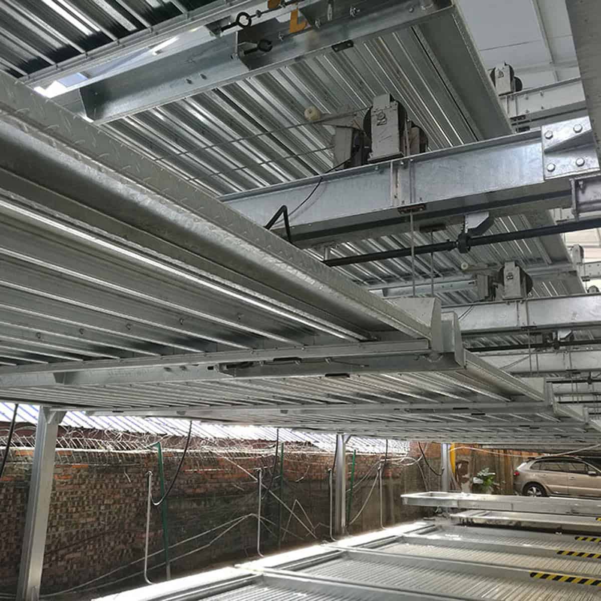 單列式PSH2二層升降橫移類立體停車場設備 單列式PSH2二層升降橫移類立體停車場設備